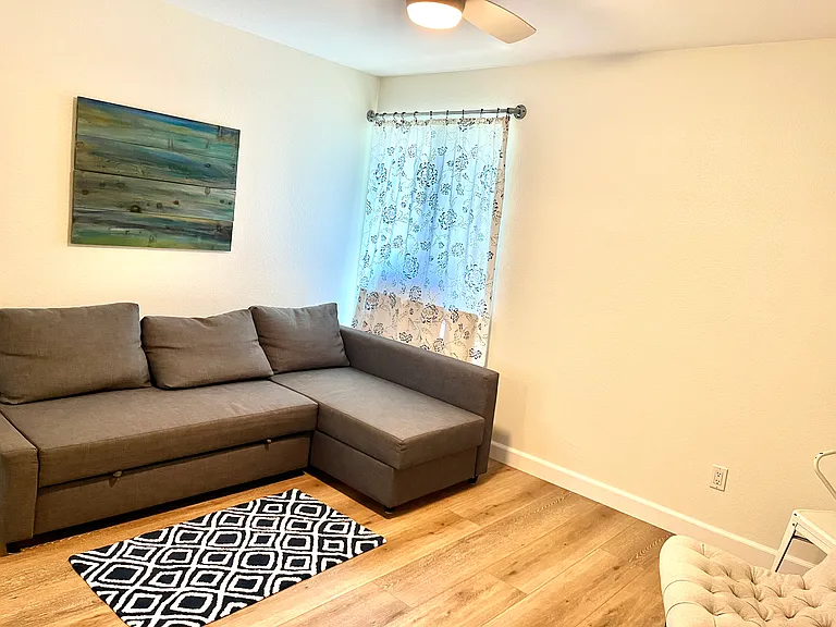 2nd bedroom with large closet (it is currently being used as a guest room/office)
