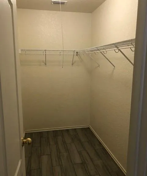 Walk-in closet of 2nd Bedroom