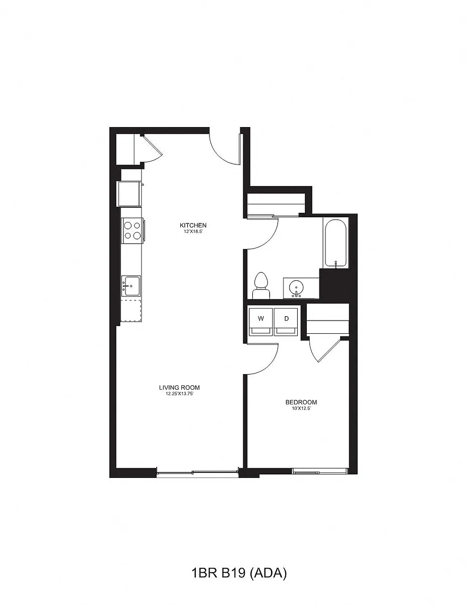 Floor plan B19