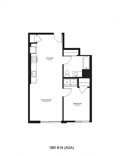 Floor plan B19
