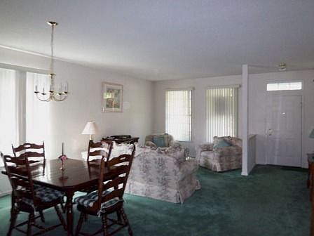 Living Room & Dining Area