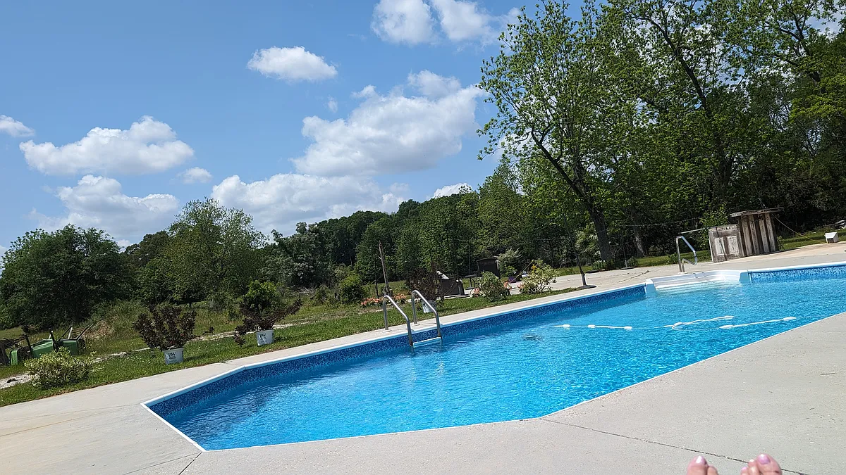 Salt water pool - Power Dam Rd
