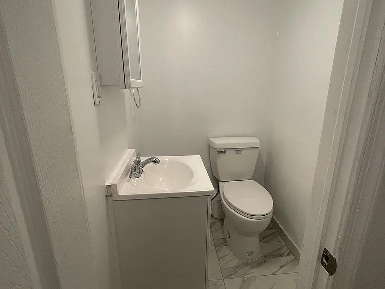 half bath in the basement