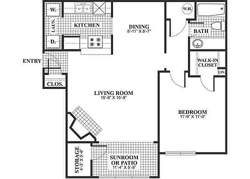 Floor plan 0869A5