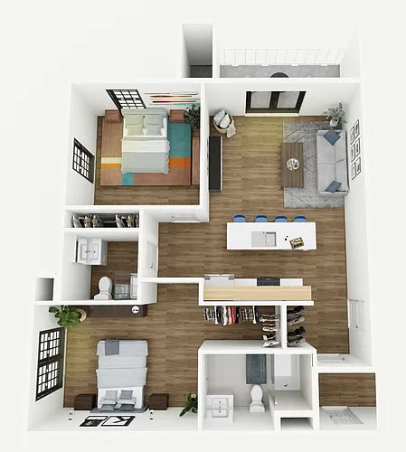Floor plan Pathfinder