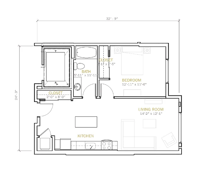 Floor plan B6