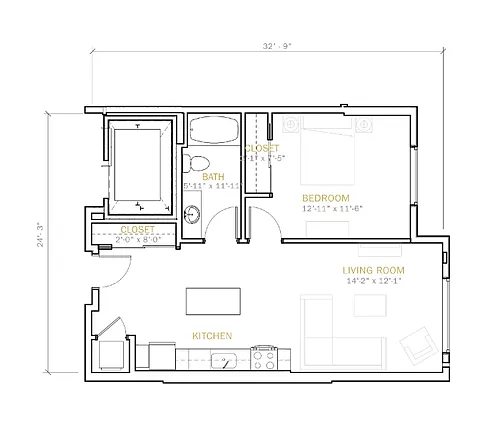 Floor plan B6