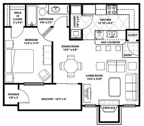 Floor plan A2