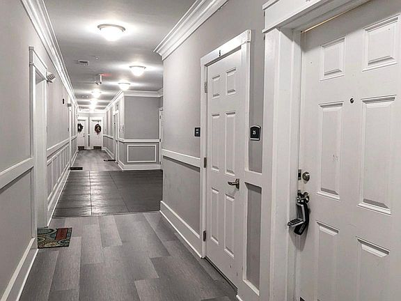Hallway outside Unit