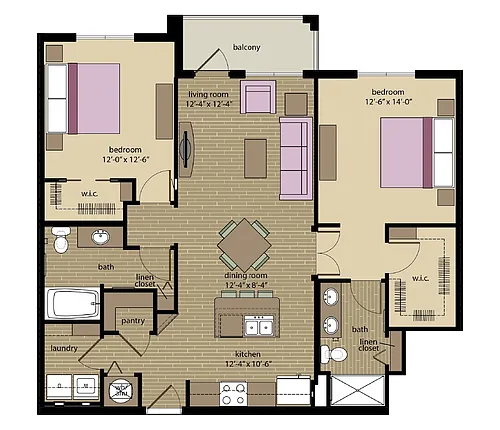 Floor plan B1