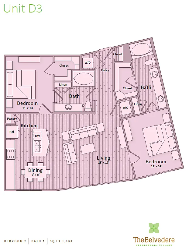 Floor plan D3