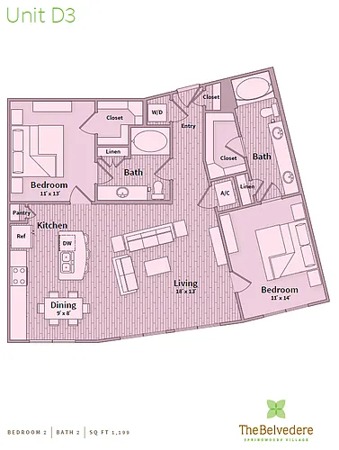 Floor plan D3