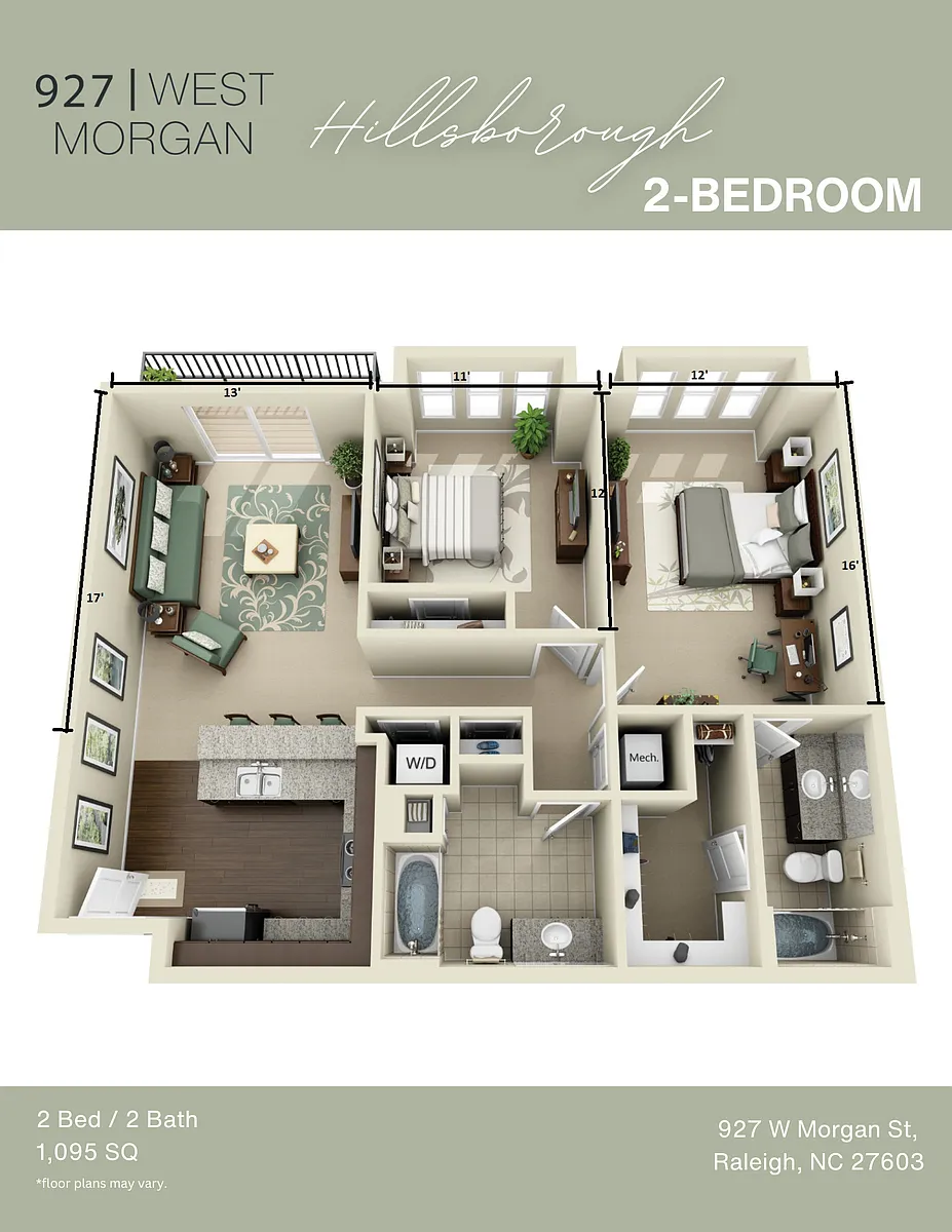 Floor plan Hillsborough