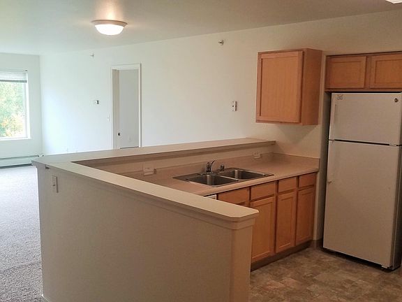 Open living room/ kitchen