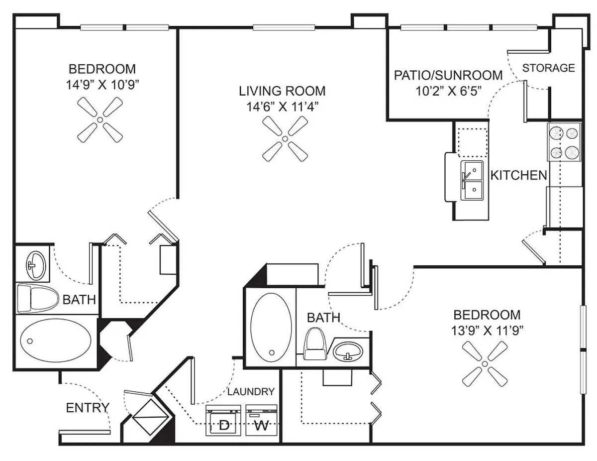 Floor plan B3R