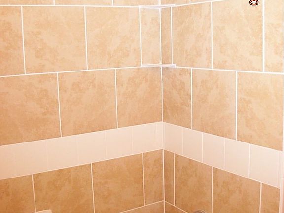 brand new tub and tile