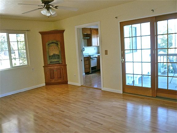 bedroom 3 with corner fireplace