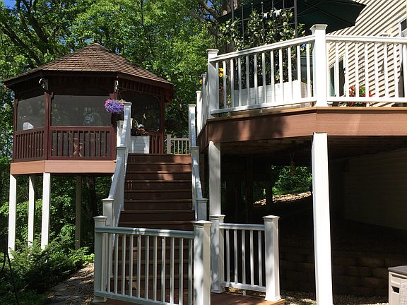 Deck/Gazebo from Patio