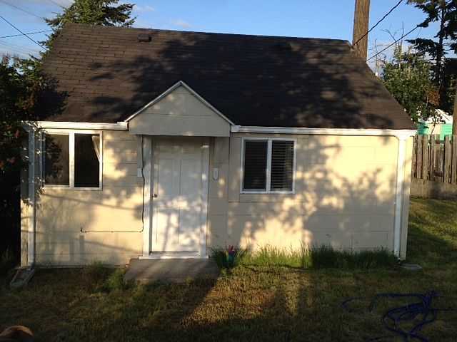 Front of the house