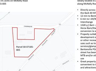 8431 E McNelly Rd, Bentonville, AR 72712