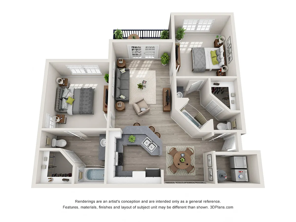Floor plan The Parkside