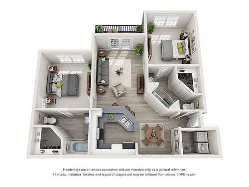 Floor plan The Parkside