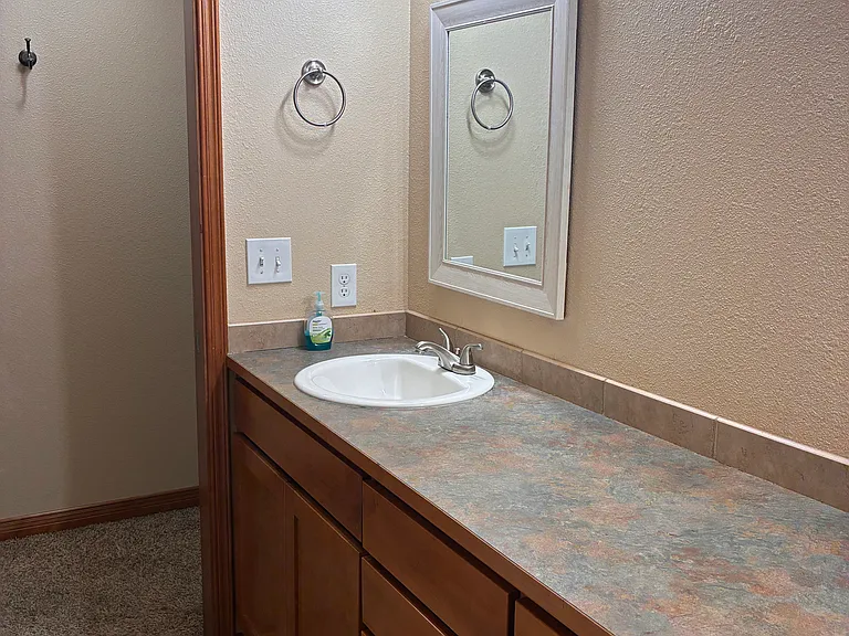 Primary bathroom.