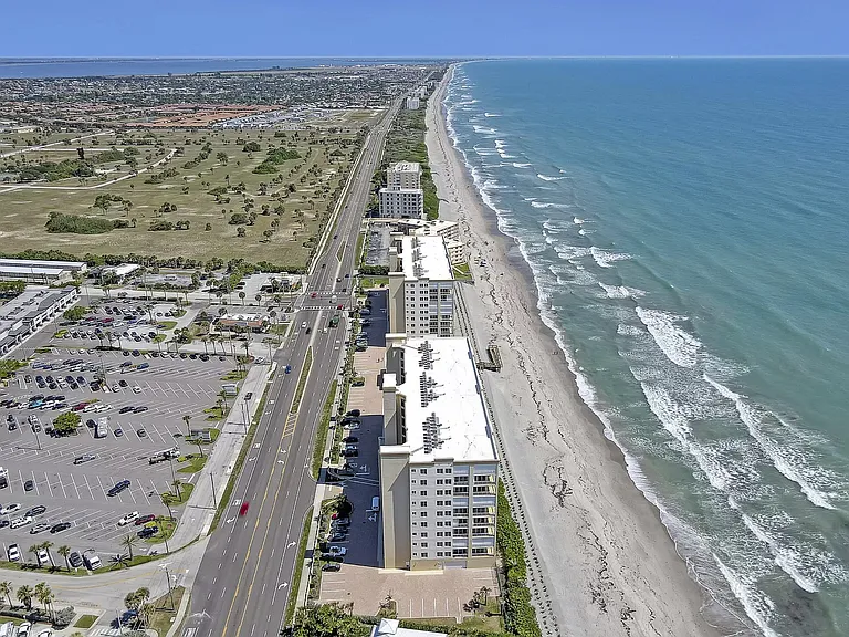 Aerial View looking north