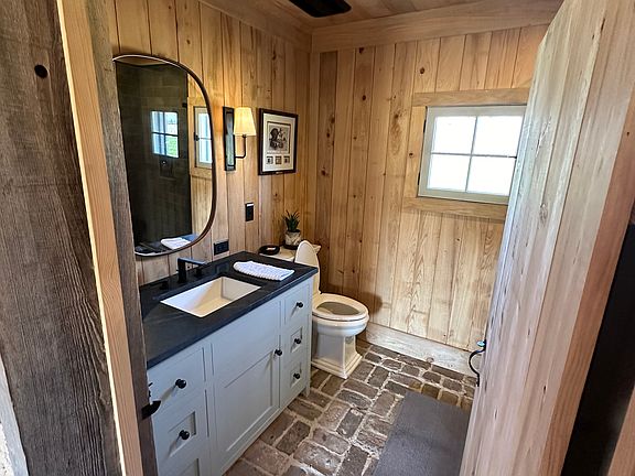 Bathroom with historic finishes