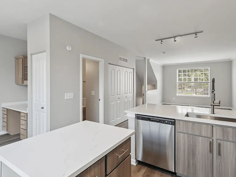 Davey Two Bedroom Townhome - open concept 1st floor living area