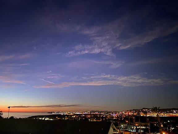 Evening lights view!