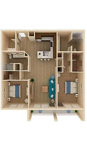 Floor plan Penthouse