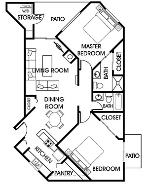 Floor plan Pallavacini