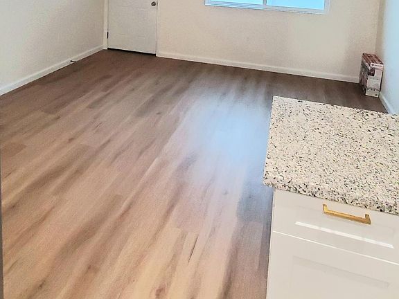 Large dual panel window for breeze and sunlight.