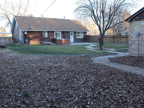 Large back yard