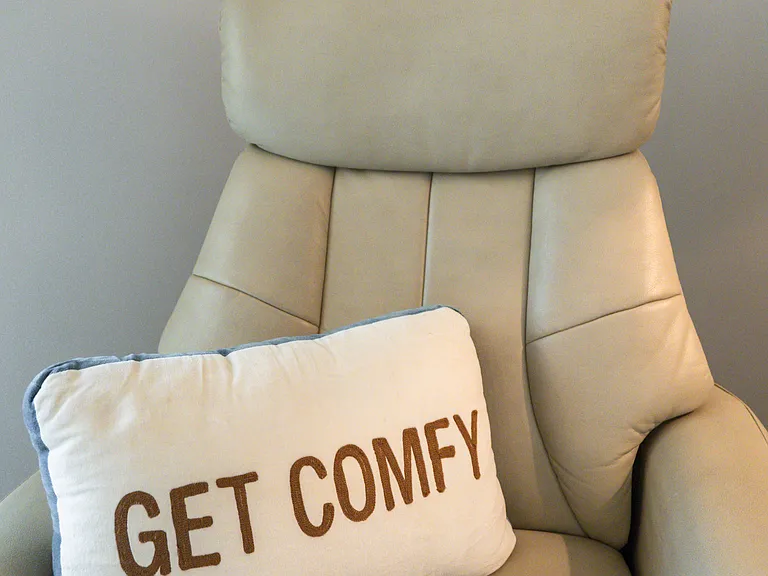 Recliner in Master Bedroom
