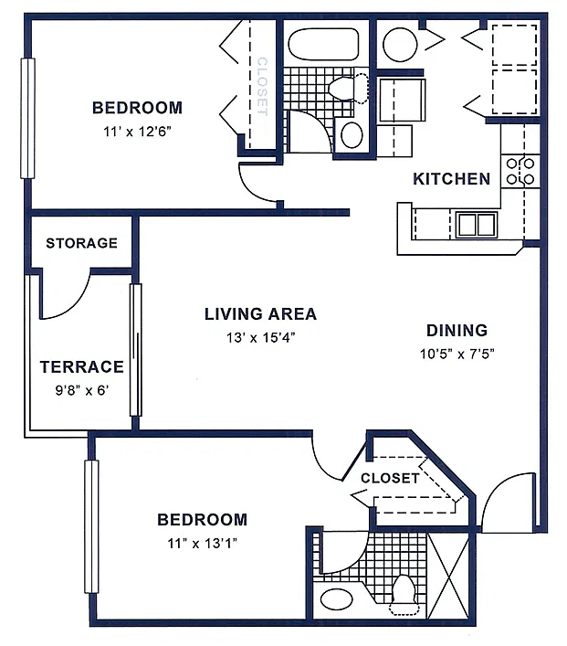 Floor plan B1