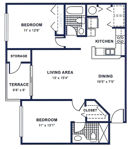 Floor plan B1