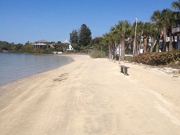 Private beach for residents