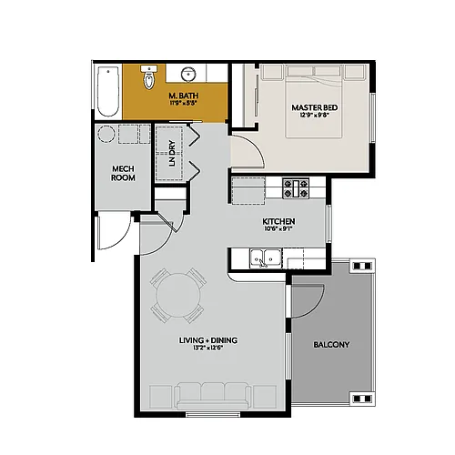 Floor plan A1A