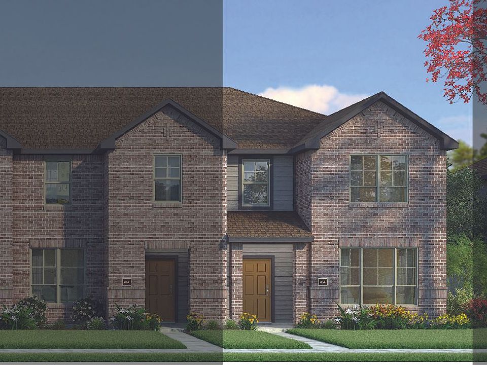 Houston with Elevation 4A Brick Exterior 2023 Townhomes