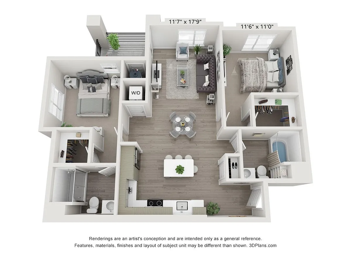 Floor plan 2C