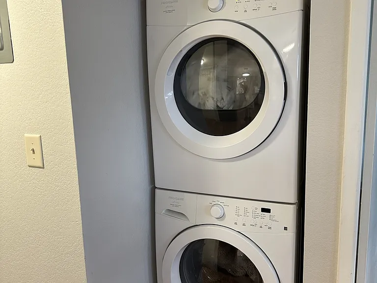 Washer and Dryer in unit
