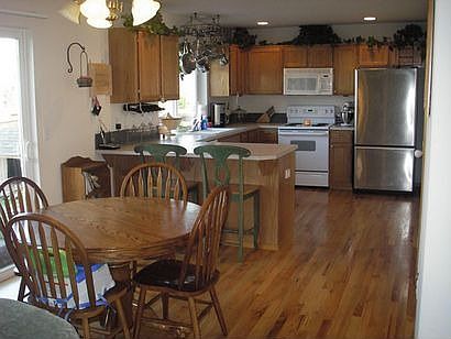 kitchen and breakfast nook