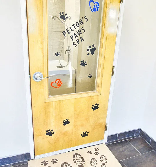 Convenient on site pet spa