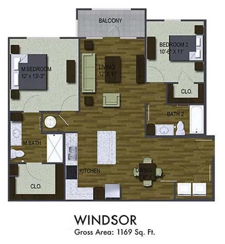 Floor plan Windsor