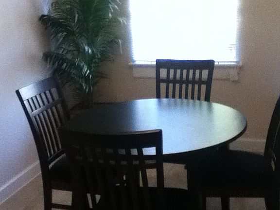 Dining table with 4 chairs