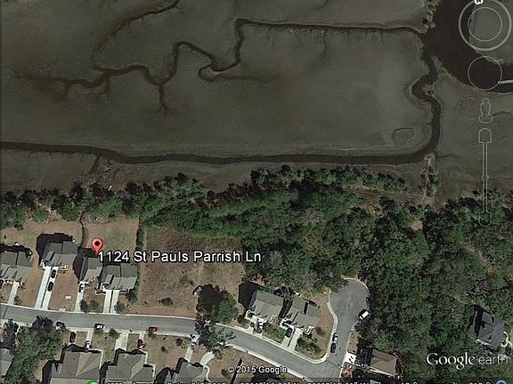 aerial view of creek access 