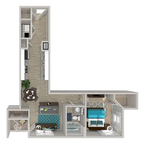 Floor plan Clark