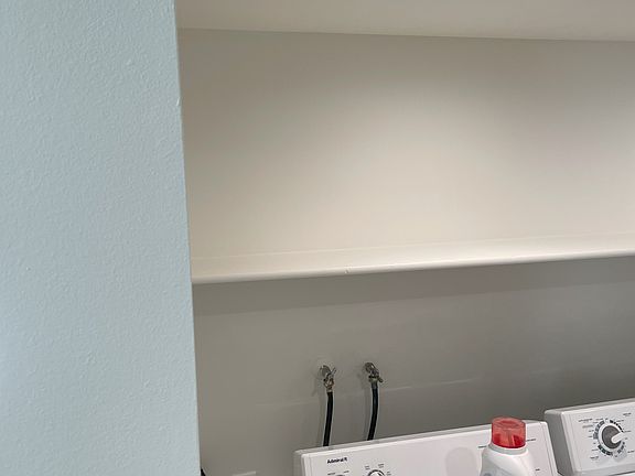 Washer and Dryer and more storage space